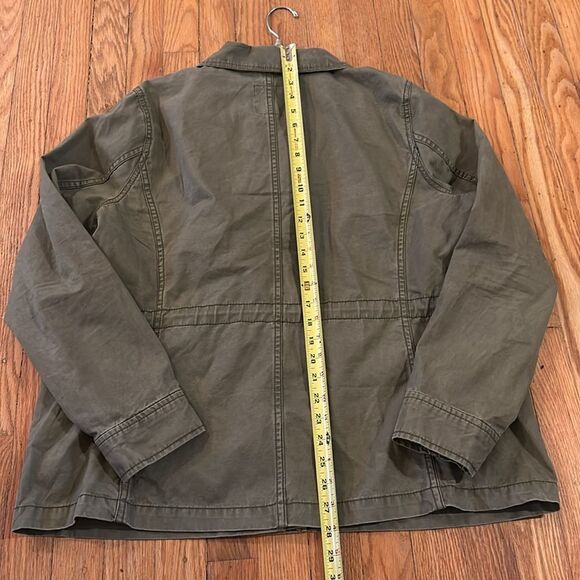 Madewell Utility Jacket in Olive Green - Picture 10 of 11
